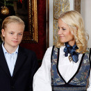 Crown Princess Mette-Marit and Marius (Photo: Lise Åserud, Scanpix)